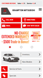 Mobile Screenshot of brampton-mitsubishi.ca